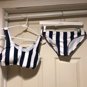 SHEIN Striped Bikini
